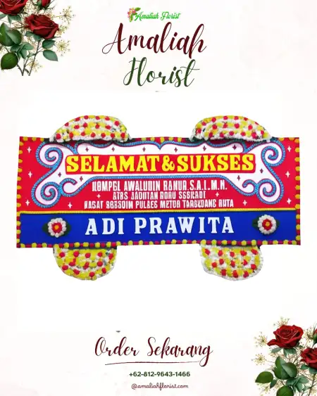 Papan Bunga Ucapan Selamat Kuin Selatan