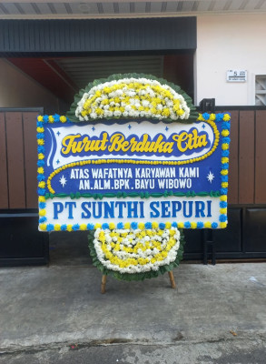 Papan Bunga Duka di Kuin Selatan
